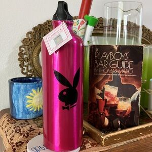 VINTAGE PLAYBOYS BAR GUIDE FIRST EDITION 1971 THOMAS MARIO  SOFTCOVER & LOGO CUP